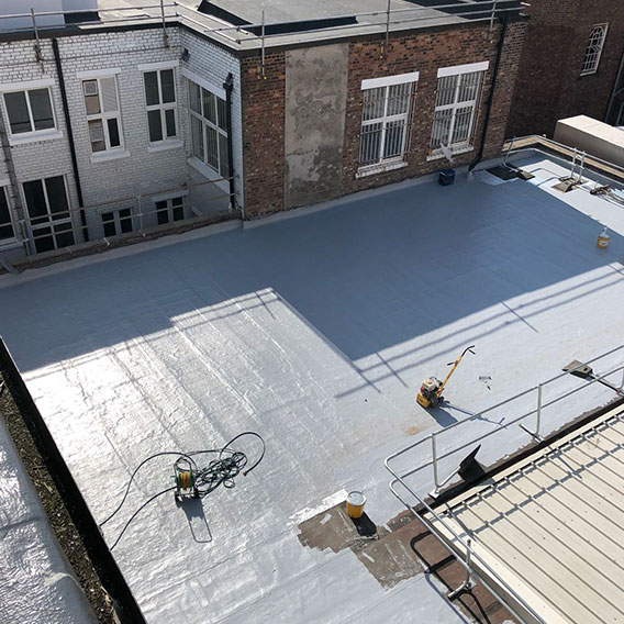 Top shop roof